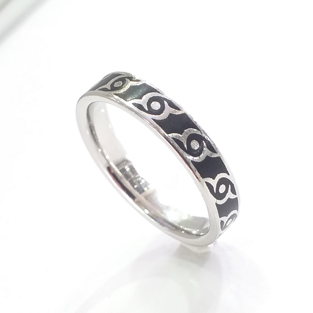 92.5 Silver Oxidized Thumbs ring For Women