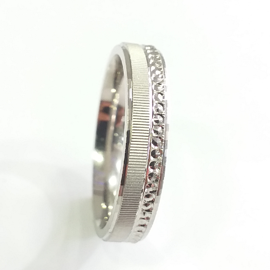 92.5 Silver Without Diamond Thumbs Ring - Image 2