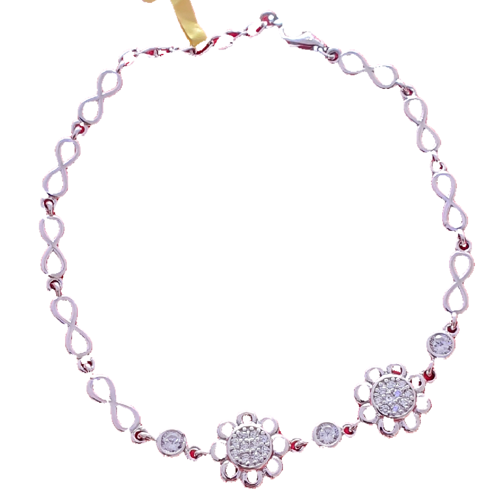 92.5 Silver Flower Design Fancy Lucky