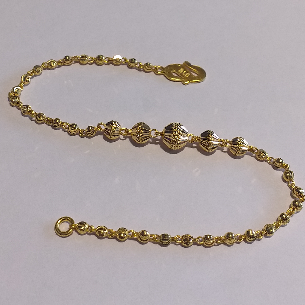 91.6 gold Signal line ladies Vertical bracelet