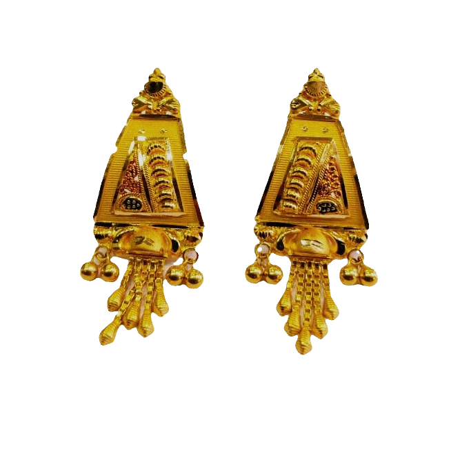 916 Gold ladise earrings