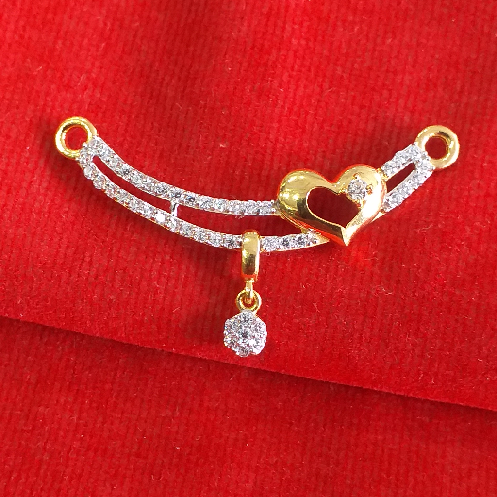 Hallmark gold mangalsutra pendant