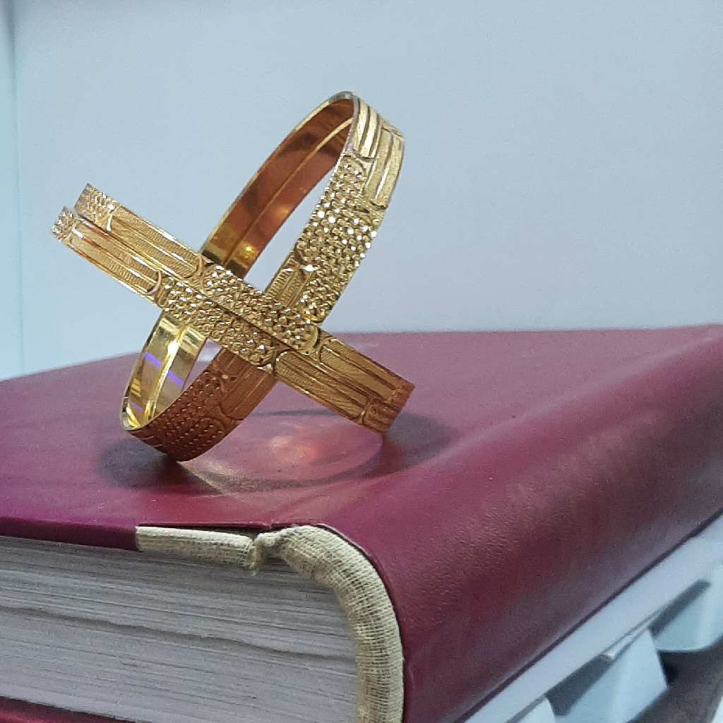 One Gram Gold Bangle 4 Piece For Women