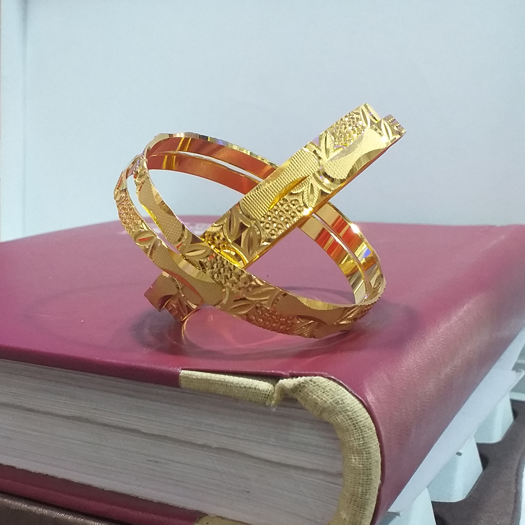 One gram Gold 4 Piece Bangles For Women