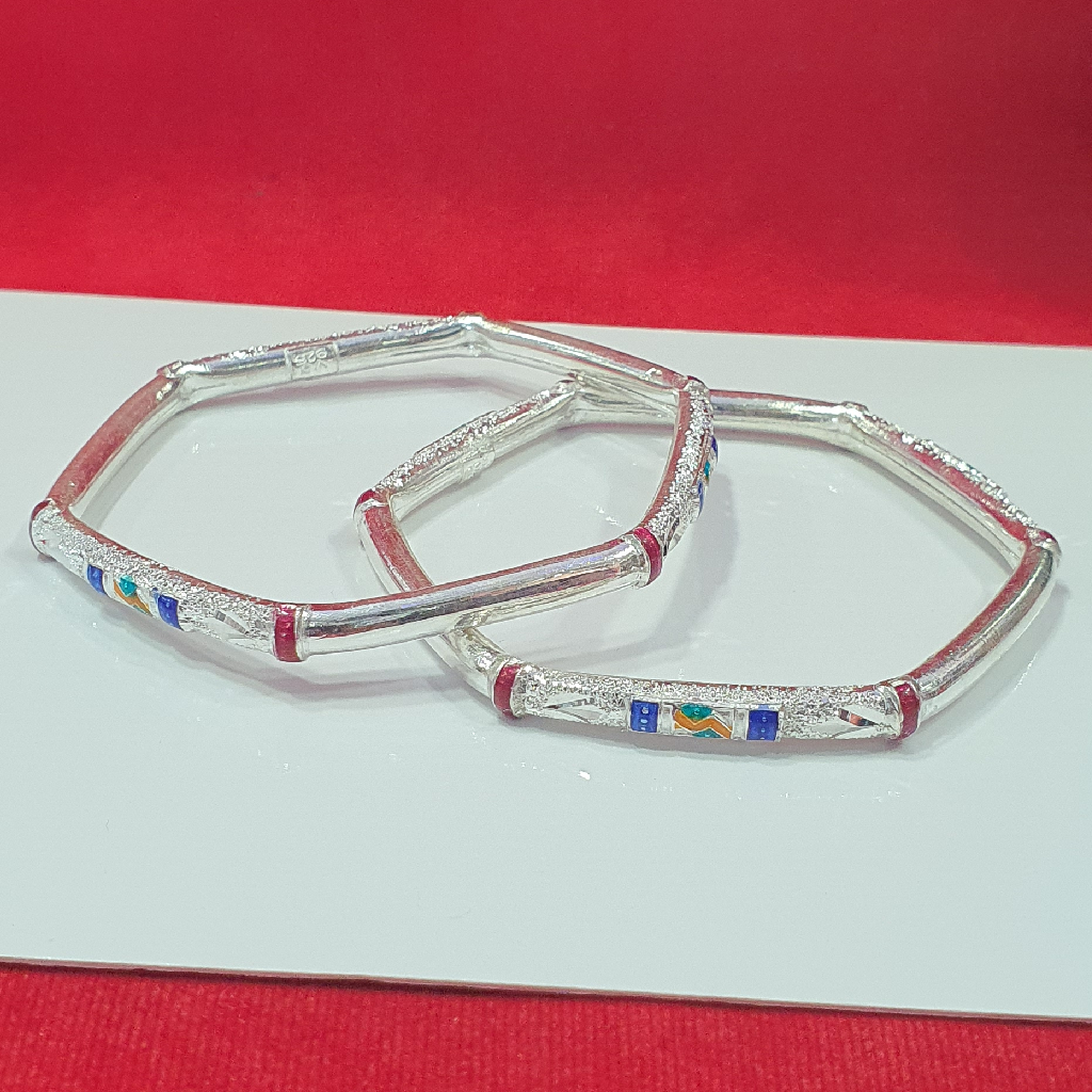 92.5 Silver MinaKari Fancy Bangles