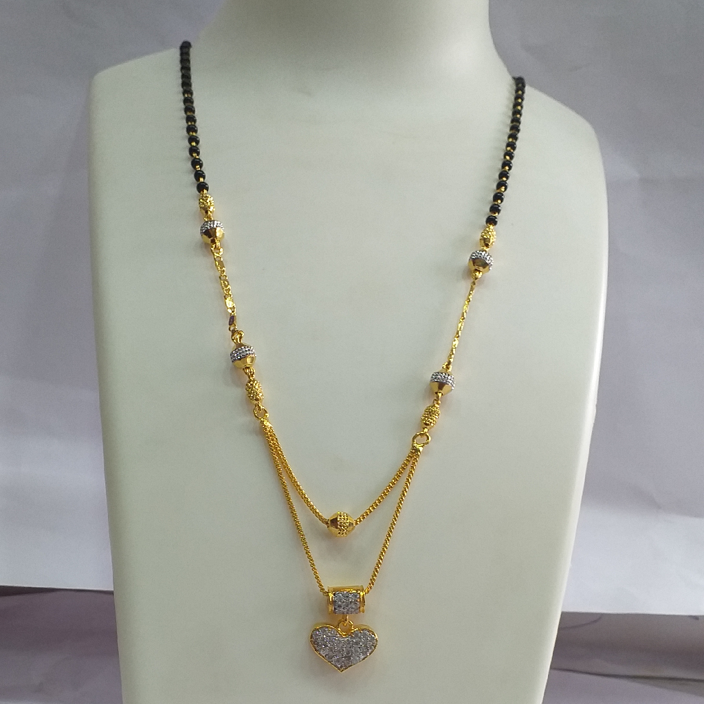 One Gram Gold Antique Mangalsutra