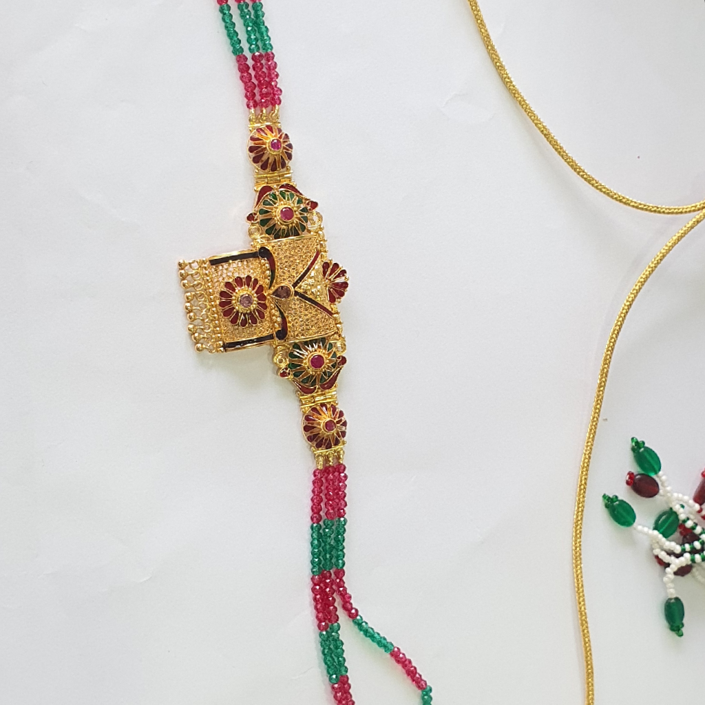 91.6 Rajwadi Bajuband NECKLACE