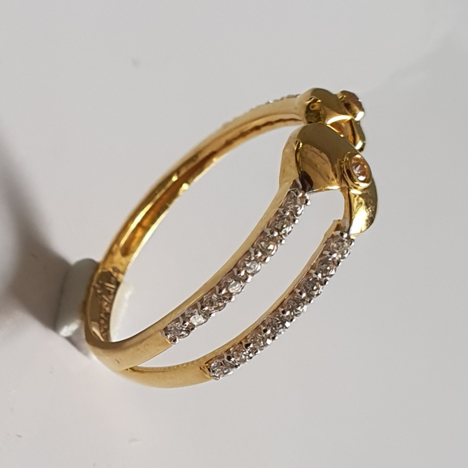 22k gold diamond ring for women