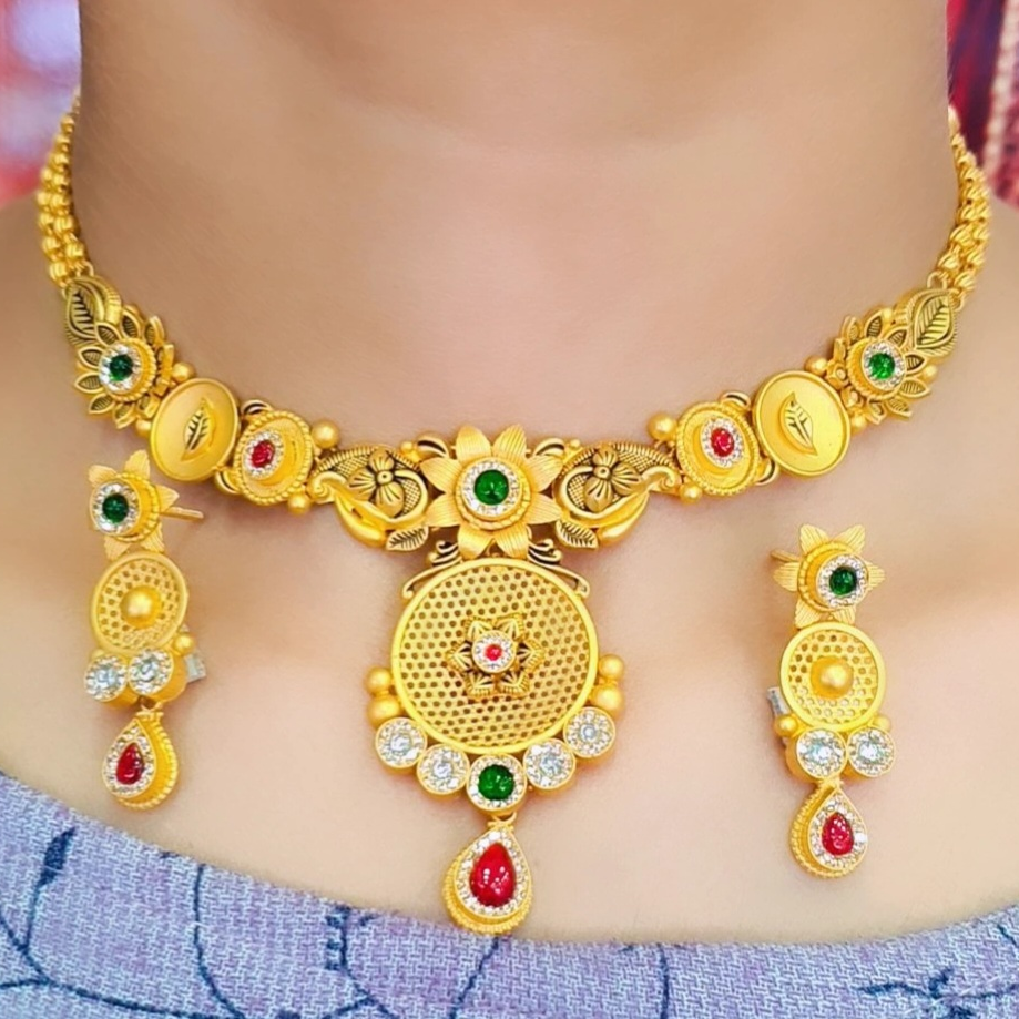 22K GOLD CHORASKY DIAMOND WOMAN SET