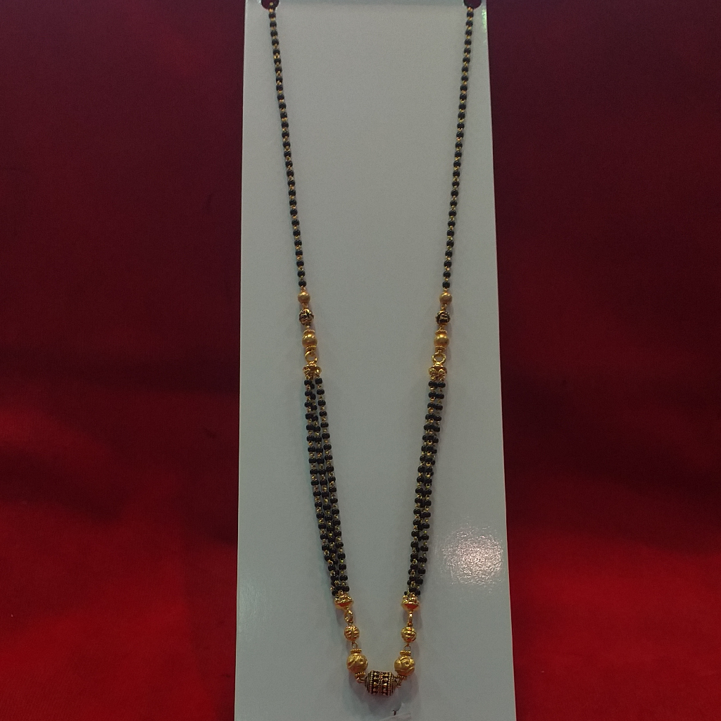 22 K Gold Antique Mangalsutra Light weight