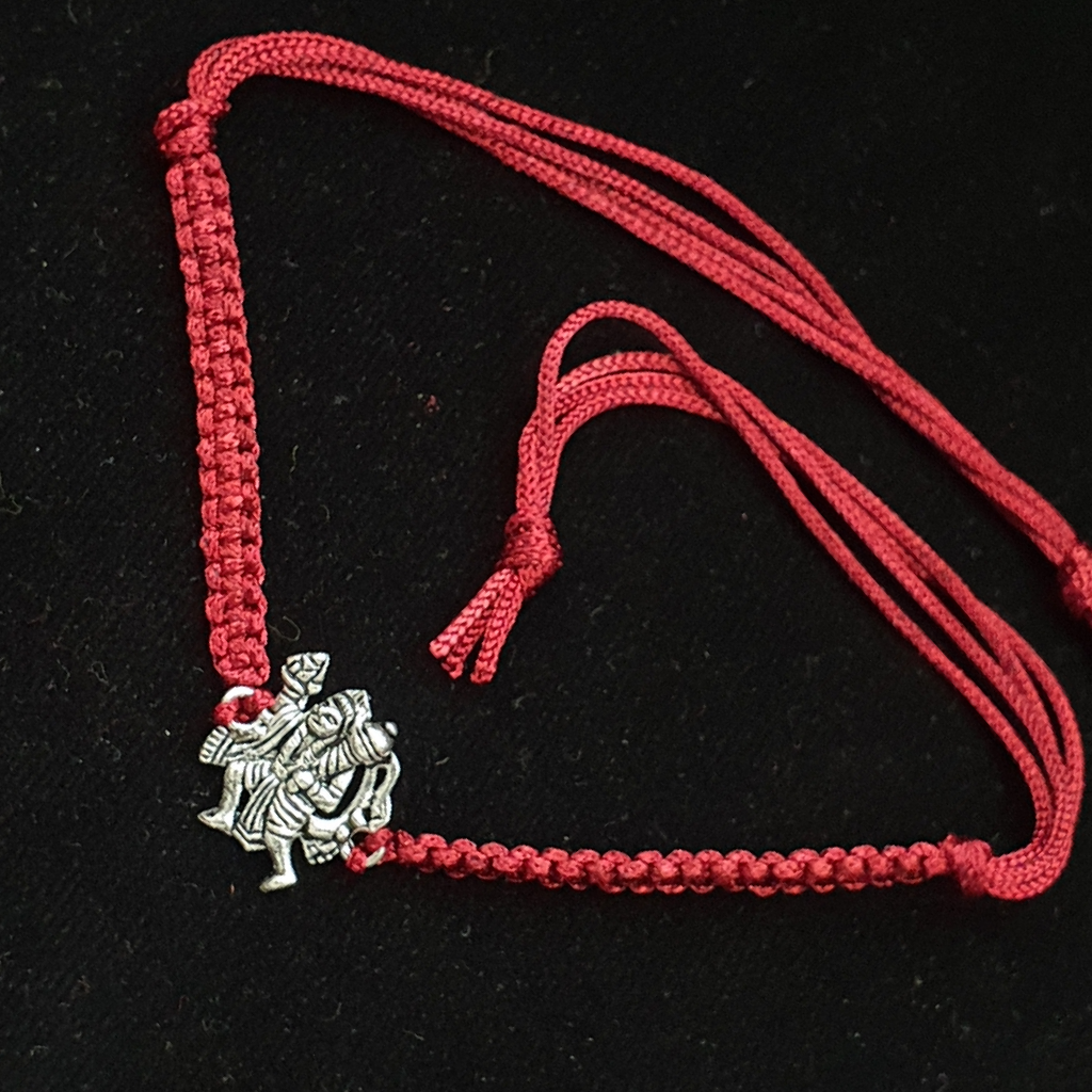Silver BAJRANGBALI RAKHI - Image 2