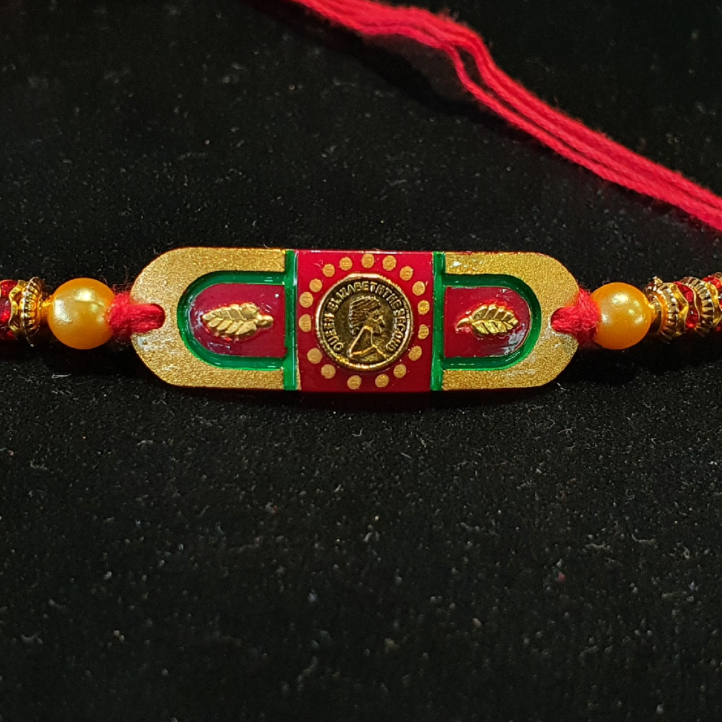 Gold rakhi - Image 2