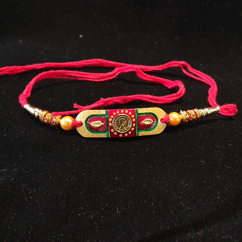 Gold rakhi