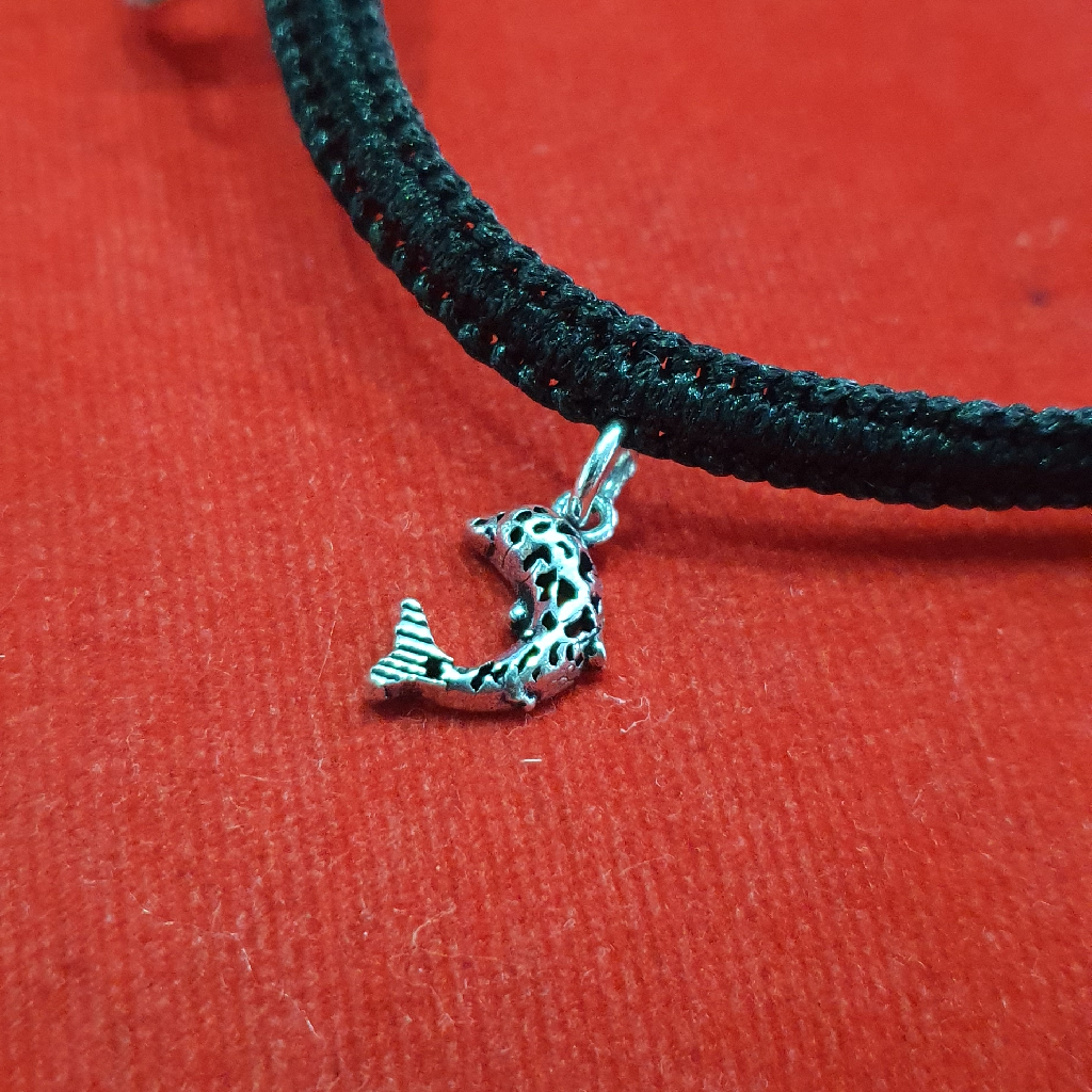 92.5 silver cut stone daily wear thread - Image 2