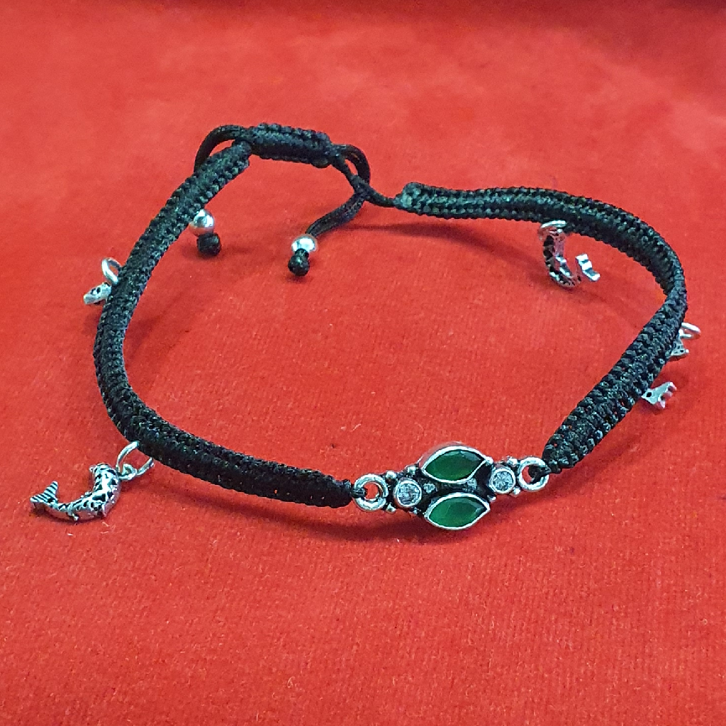 92.5 silver cut stone daily wear thread