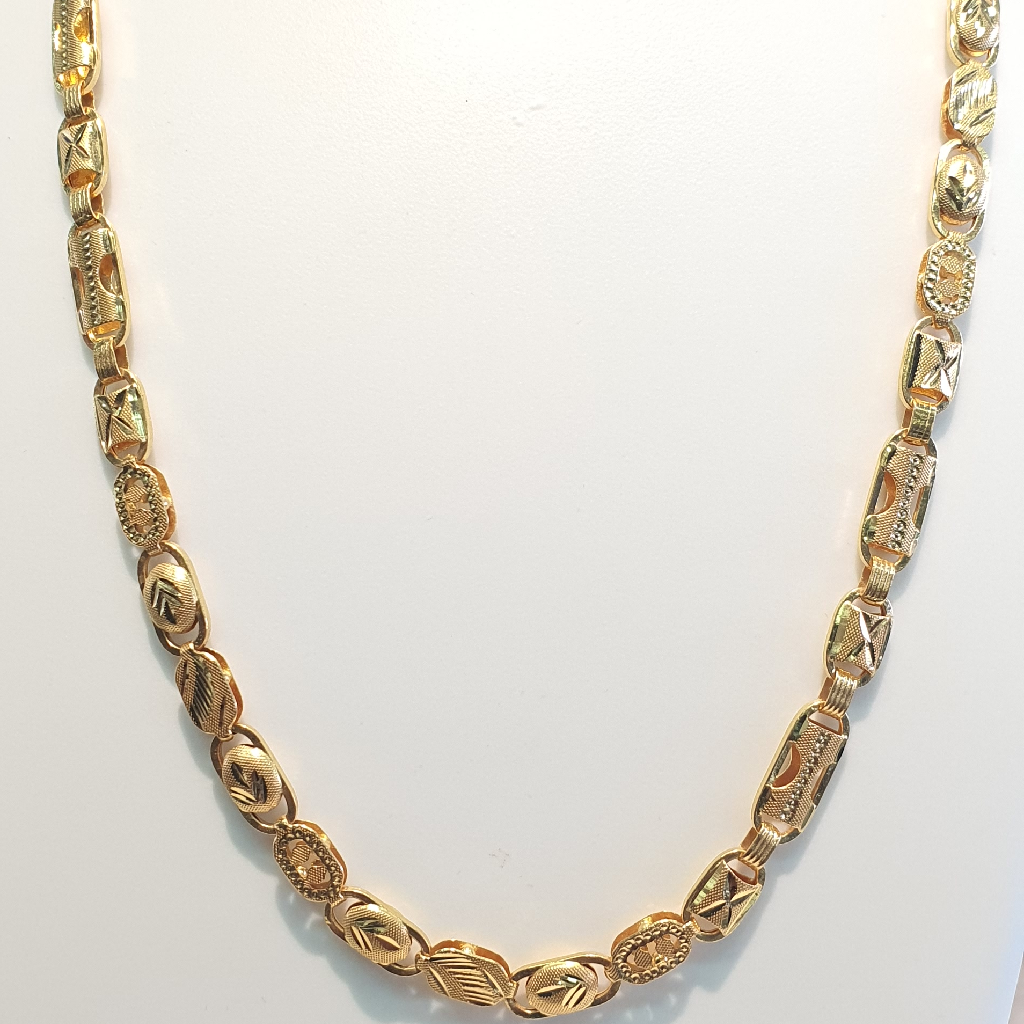 22k Italian daily wear chain for mens