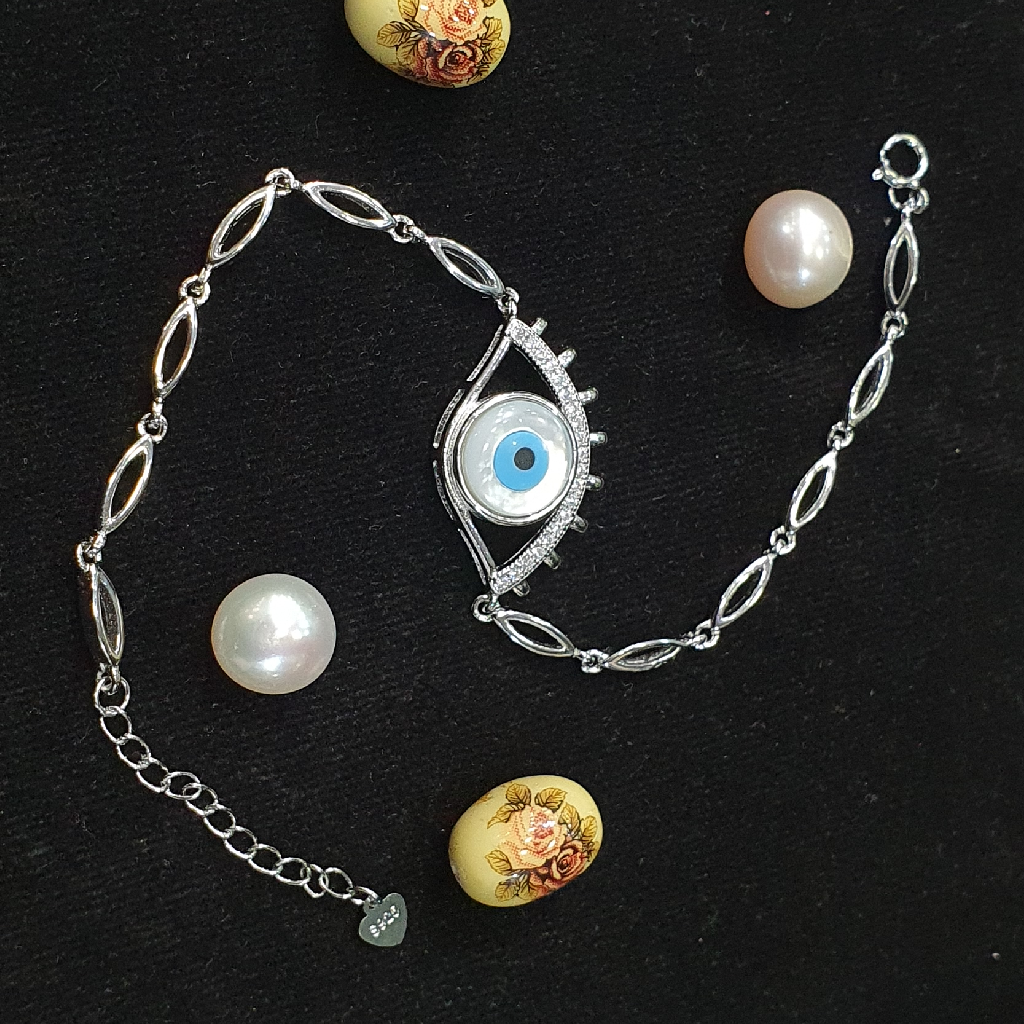 925 sterling silver eyes lucky