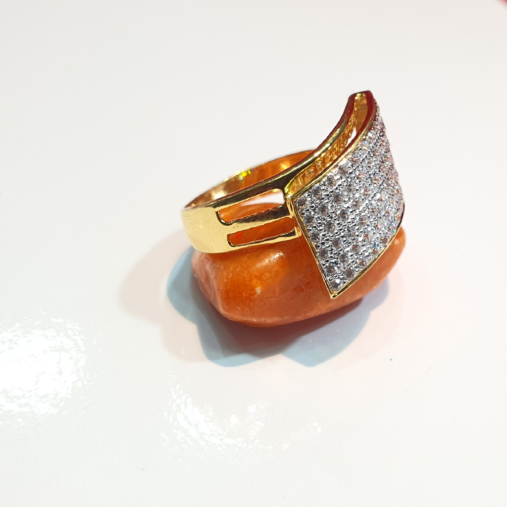 916 Gold Mini Diamond Ring - Image 5