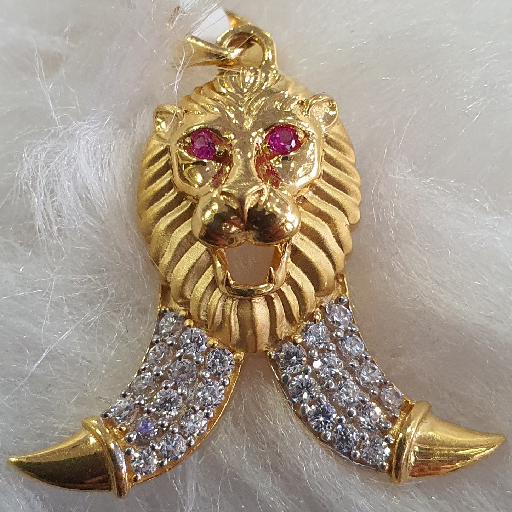916 new fancy design tiger pendant