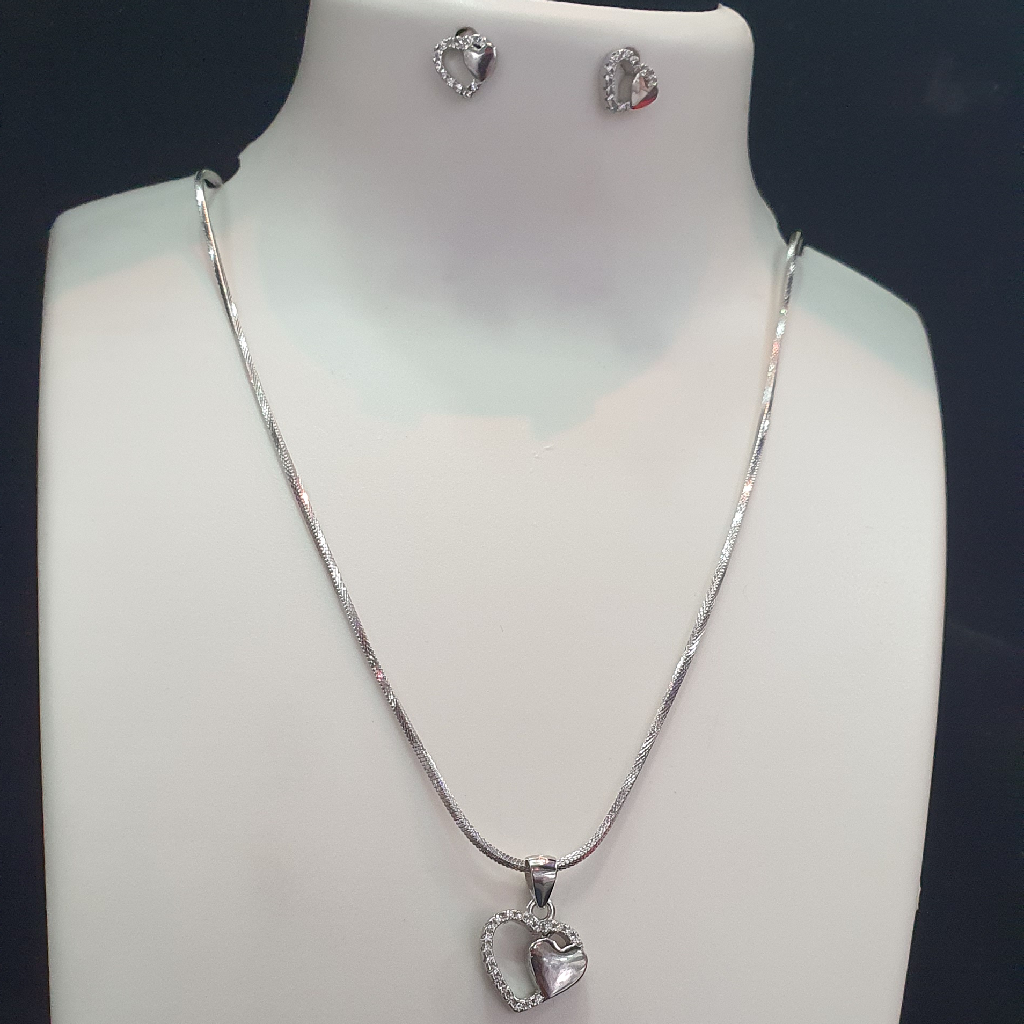 925 sterling silver box chain pendant heart safe design