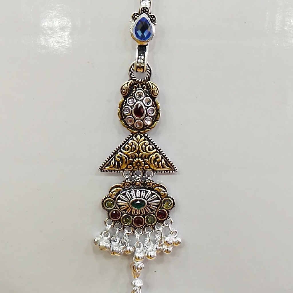 silver Blue Sapphire stone juda