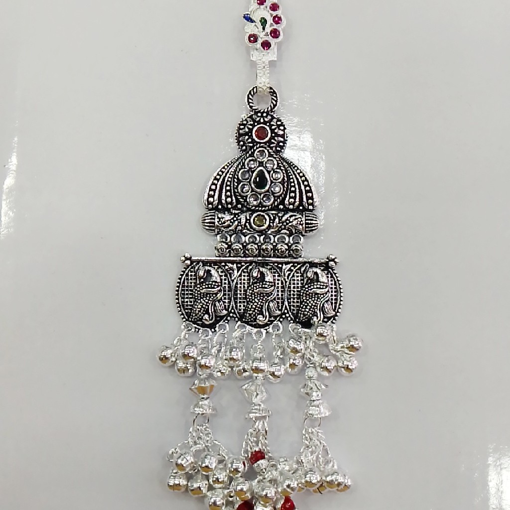 silver three Peacock design juda