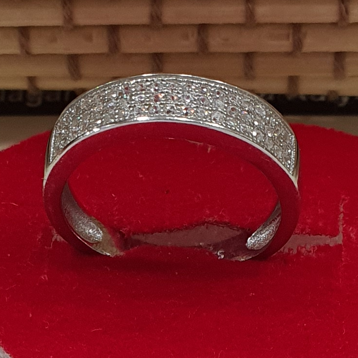 925 silver simple and Shine ring