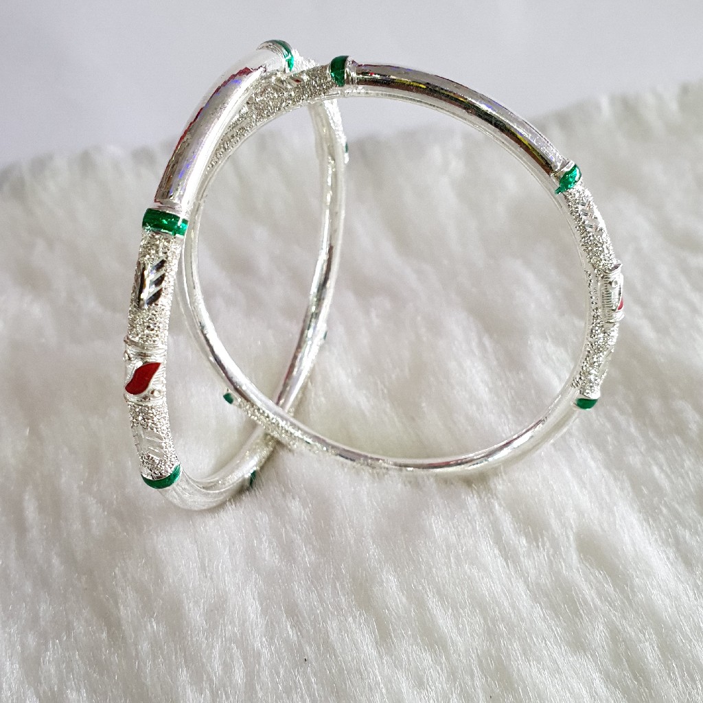New Fancy Morpanch Silver Bangle