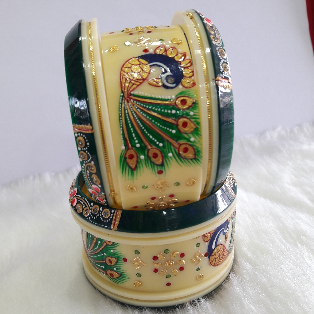 New Rajwadi Fancy peacock Chudi