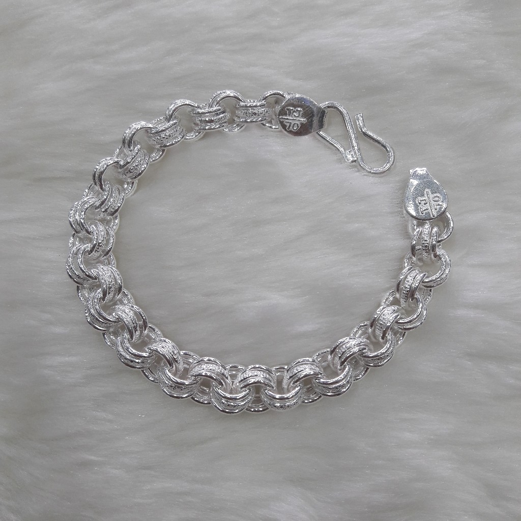 Silver antique gents lucky