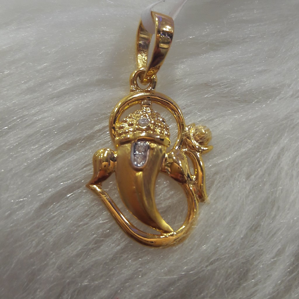 antique god pendal 22kgold