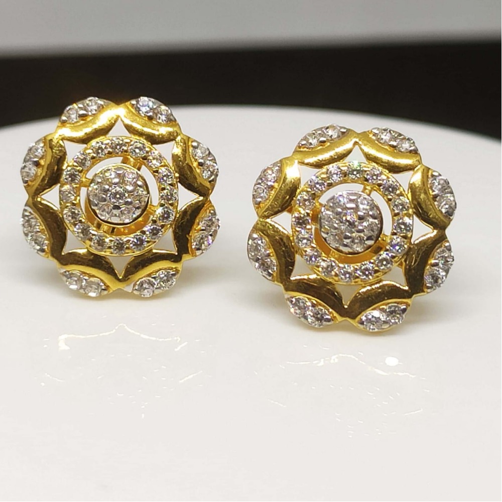 22KT Gold Hallmark Style Earring