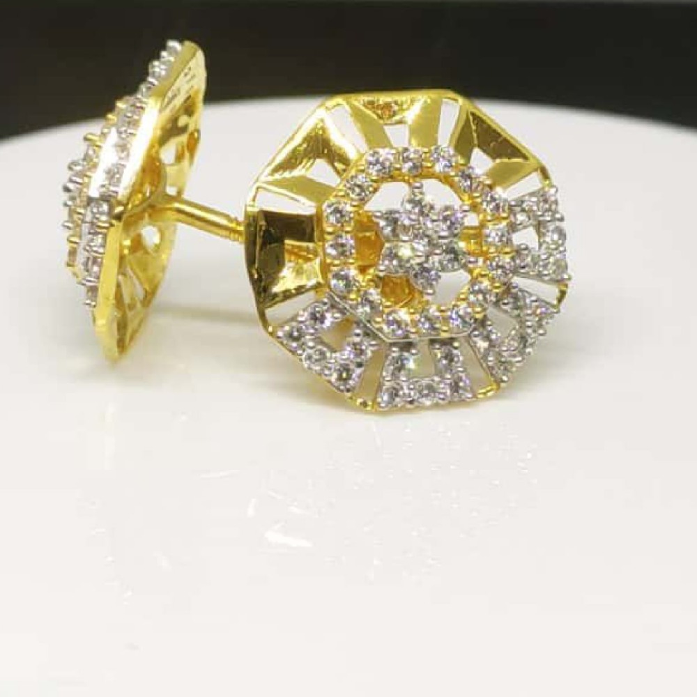 22KT Gold Antique Earring
