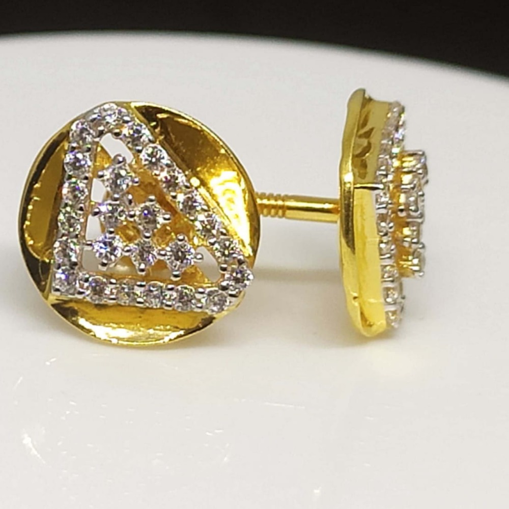 916 gold Modern earring