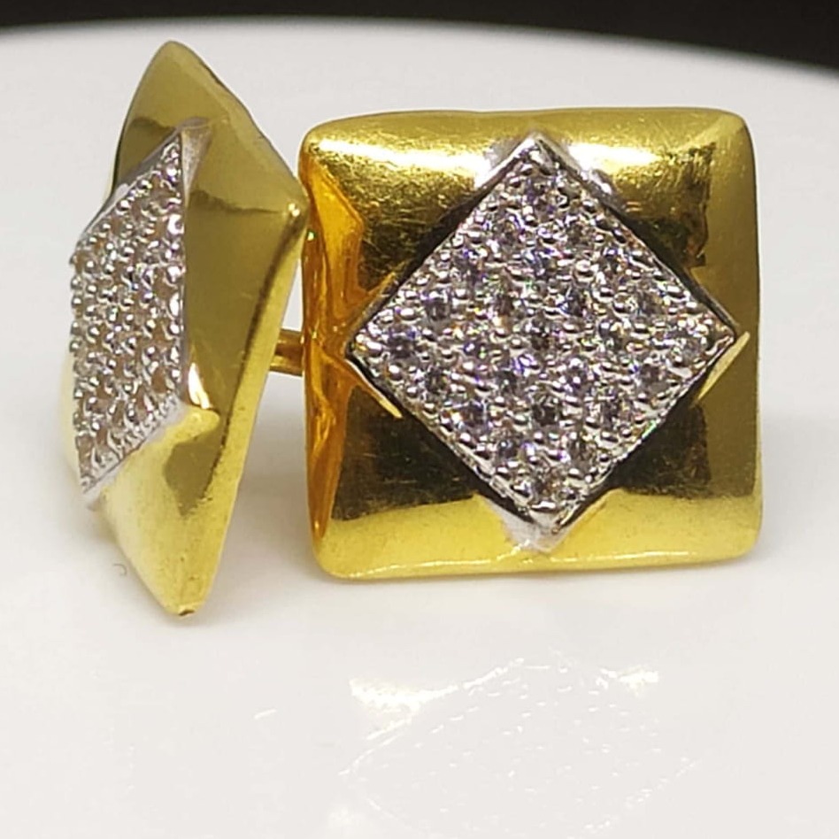 916 gold small simple design earring