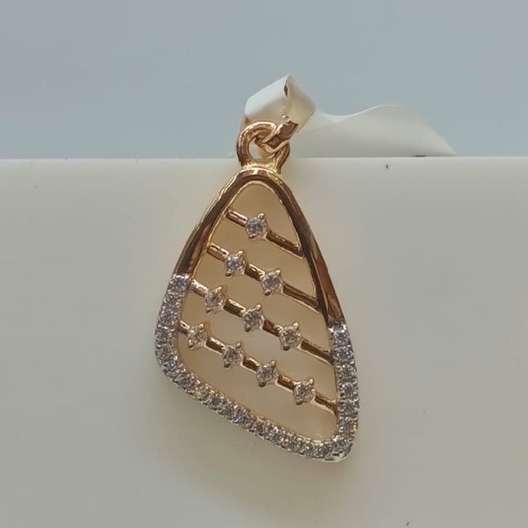 916 gold cz attractive pendant jh-pS03
