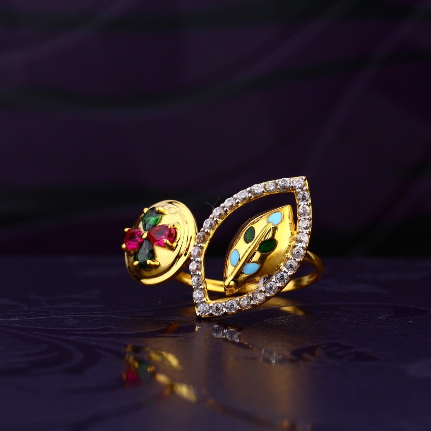 916 Gold Unique Design Ring