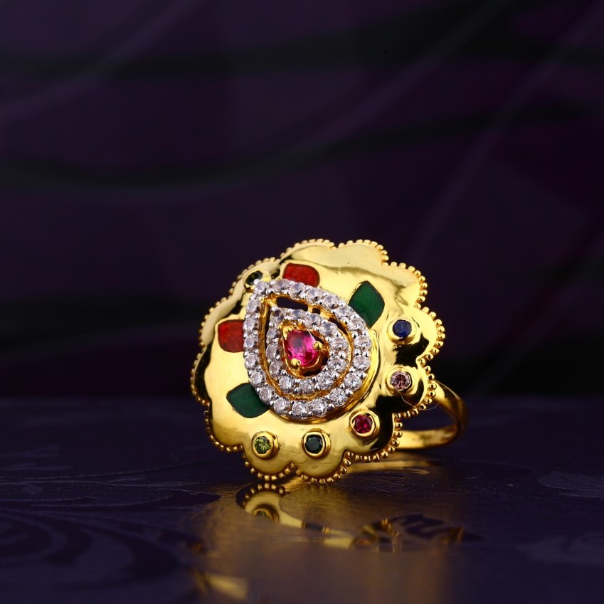 22K Gold Unique Design Ring