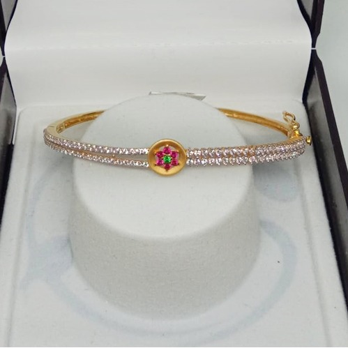 22KT Gold CZ Fancy Bracelet For Women