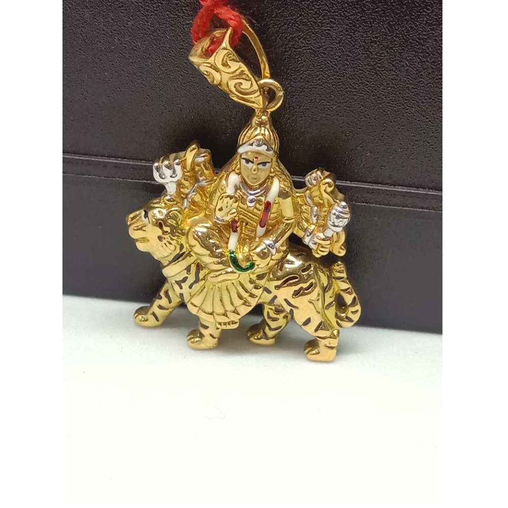 916 Gold Ambe Maa Pendant MJ-P001