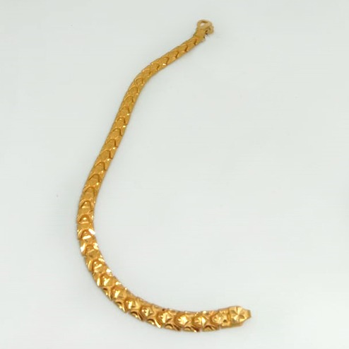 916 Gold Gents Lucky Bracelet MJ-B001