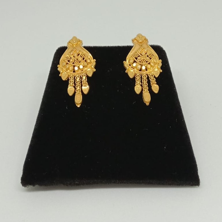 22KT Gold Earrings For Women MJ-E006