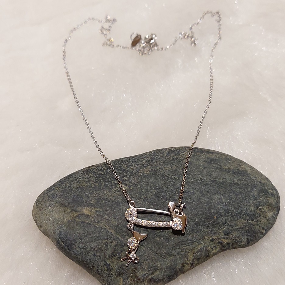 Silver necklace