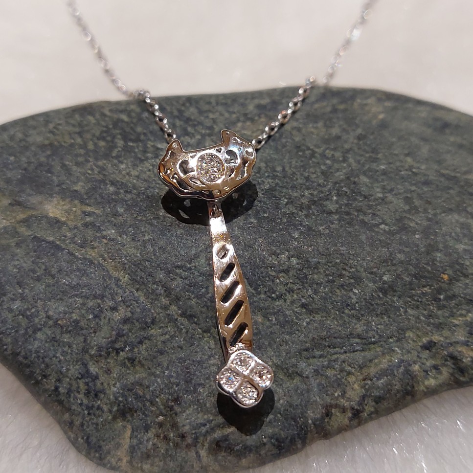 Silver necklace - Image 2