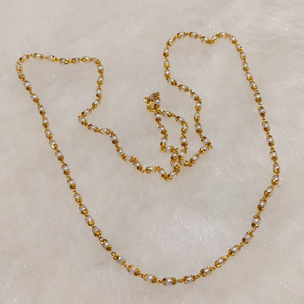 Gold Moti Mala