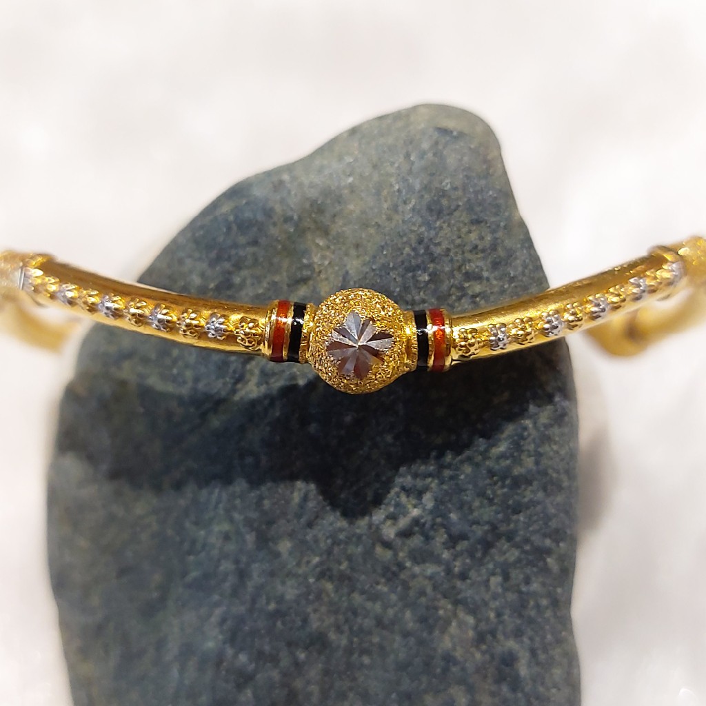 22K Gold Variya Kadli - Image 2