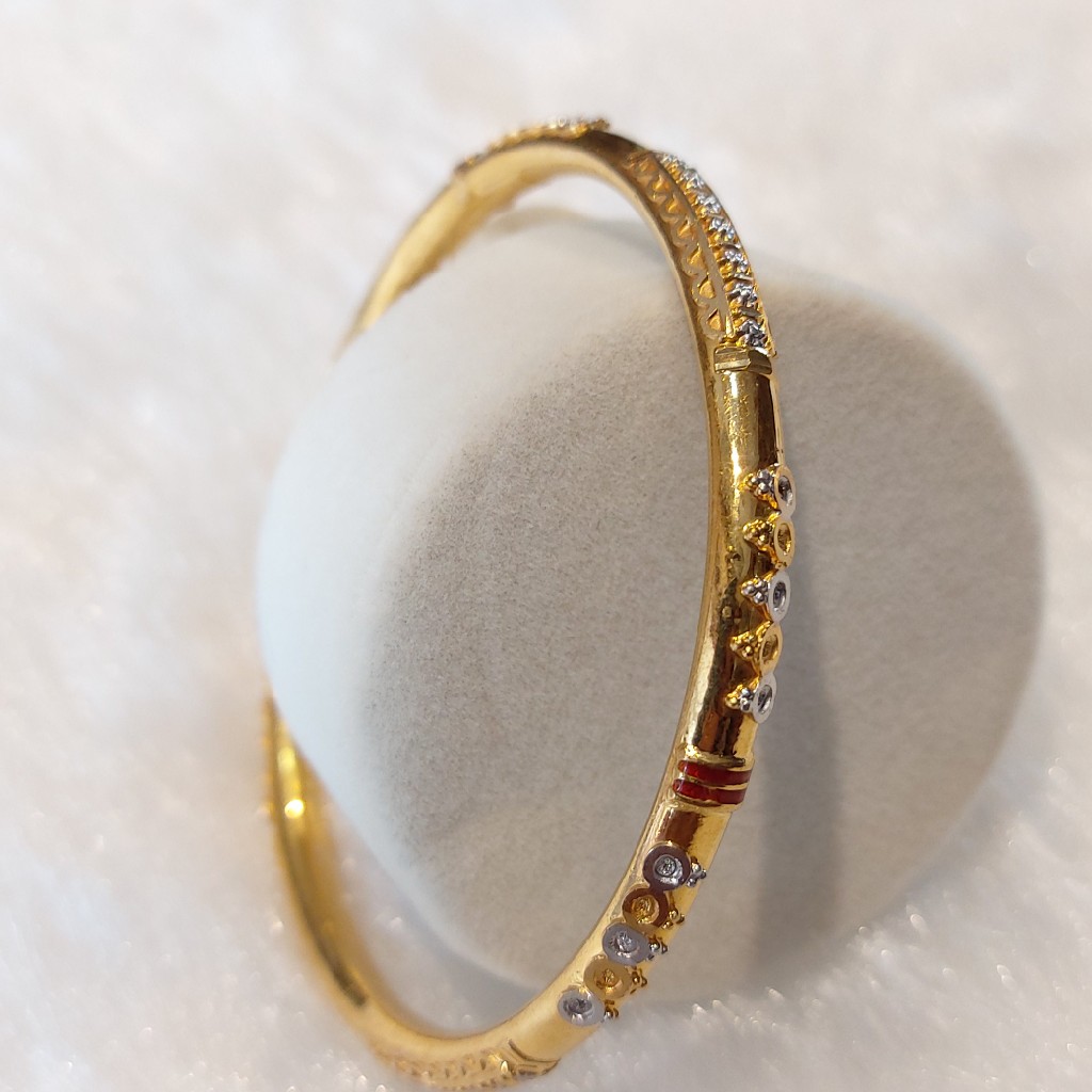 916 Gold Fancy Copper Kadli - Image 3
