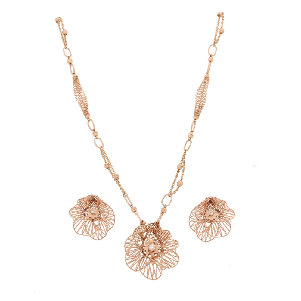 18ct gold delicate pendant chain bj-ps006