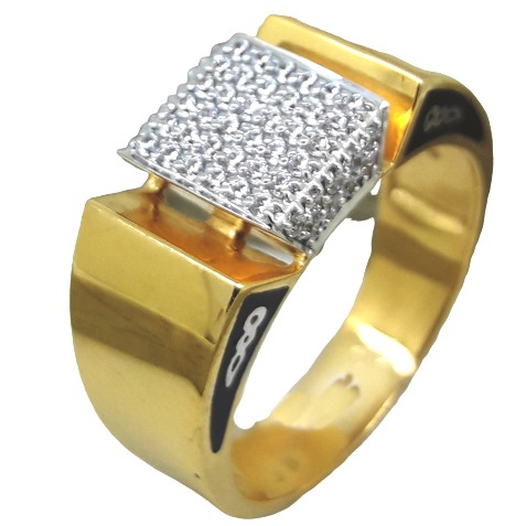 GENTS RING WITH AD
