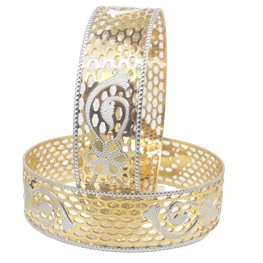 BANGLE WITH RHODIUM
